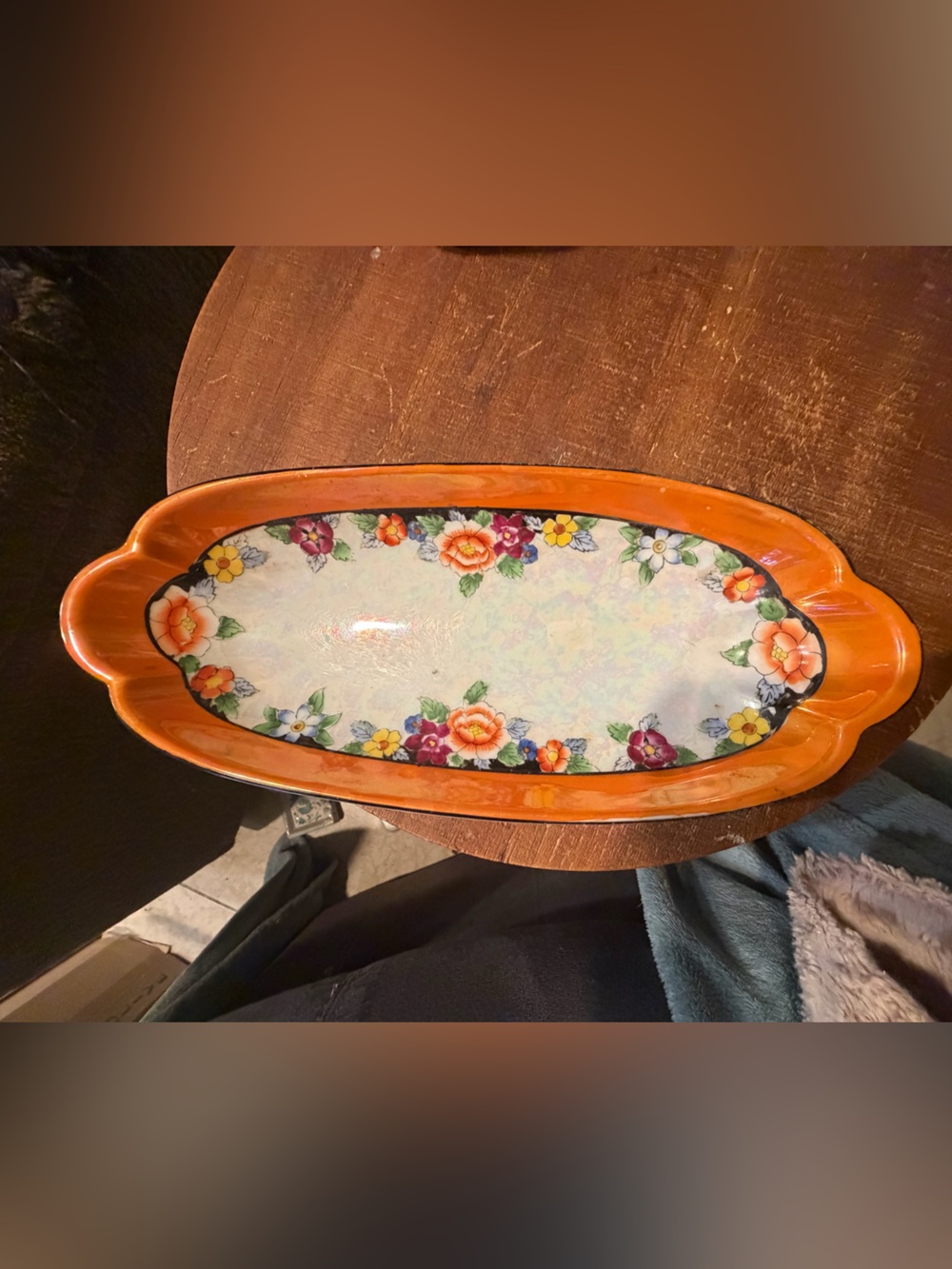Antique Gorgeous Noritake celery tray from the 1920’s